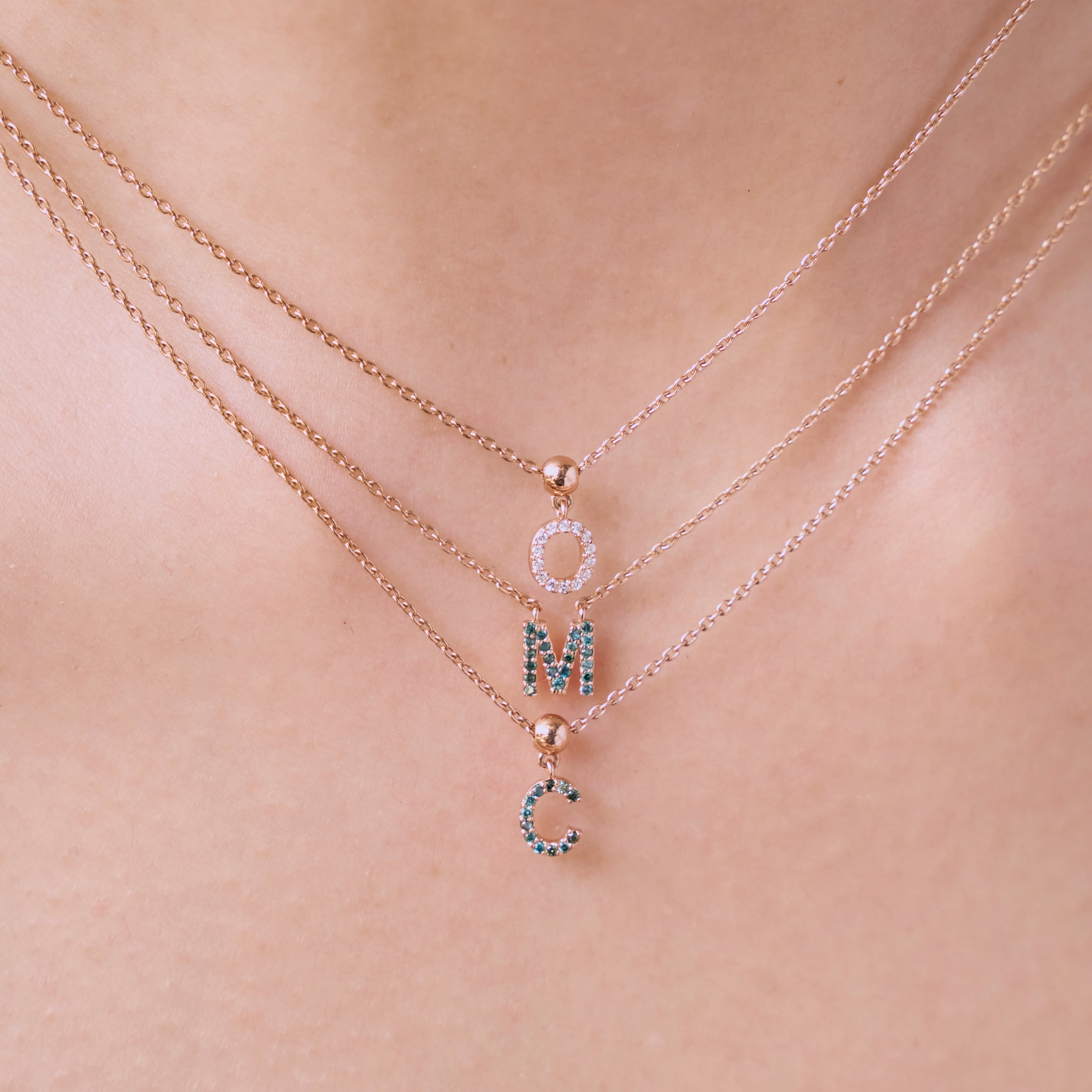 Letter "C" Necklaces