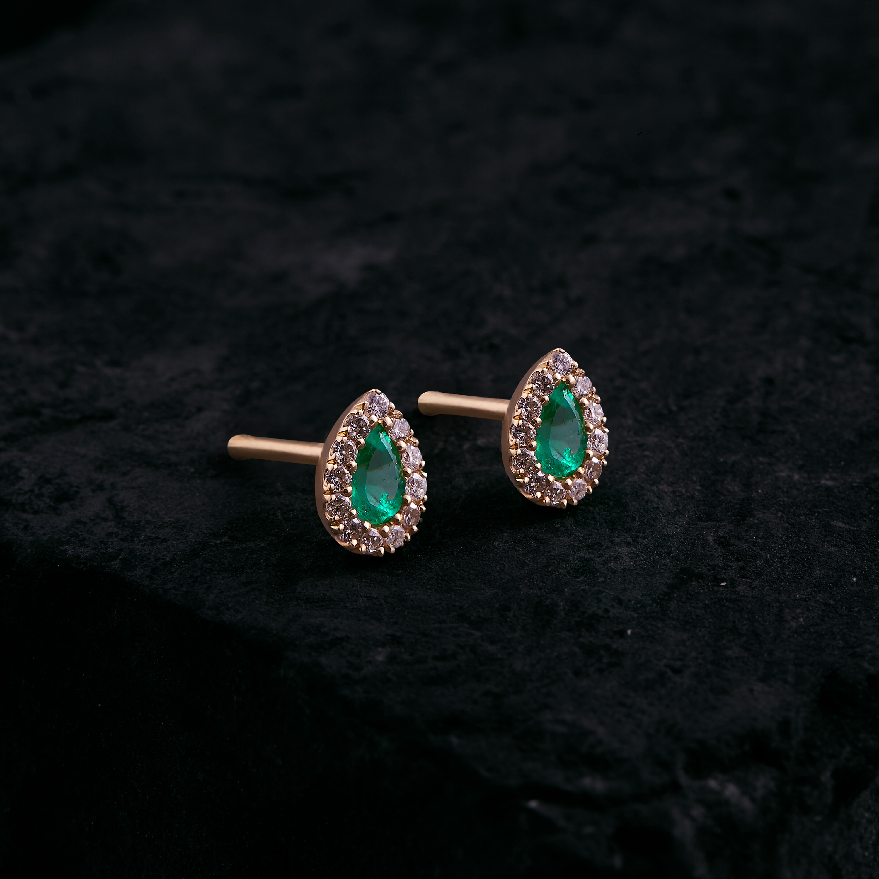 ETERNAL PEAR STUDS