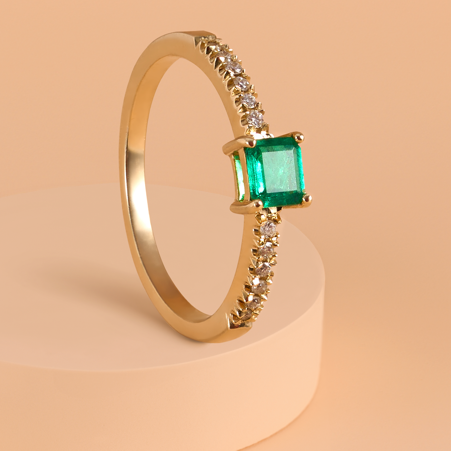 Emerald Cut Ring S
