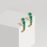 GREEN MOON EARRING