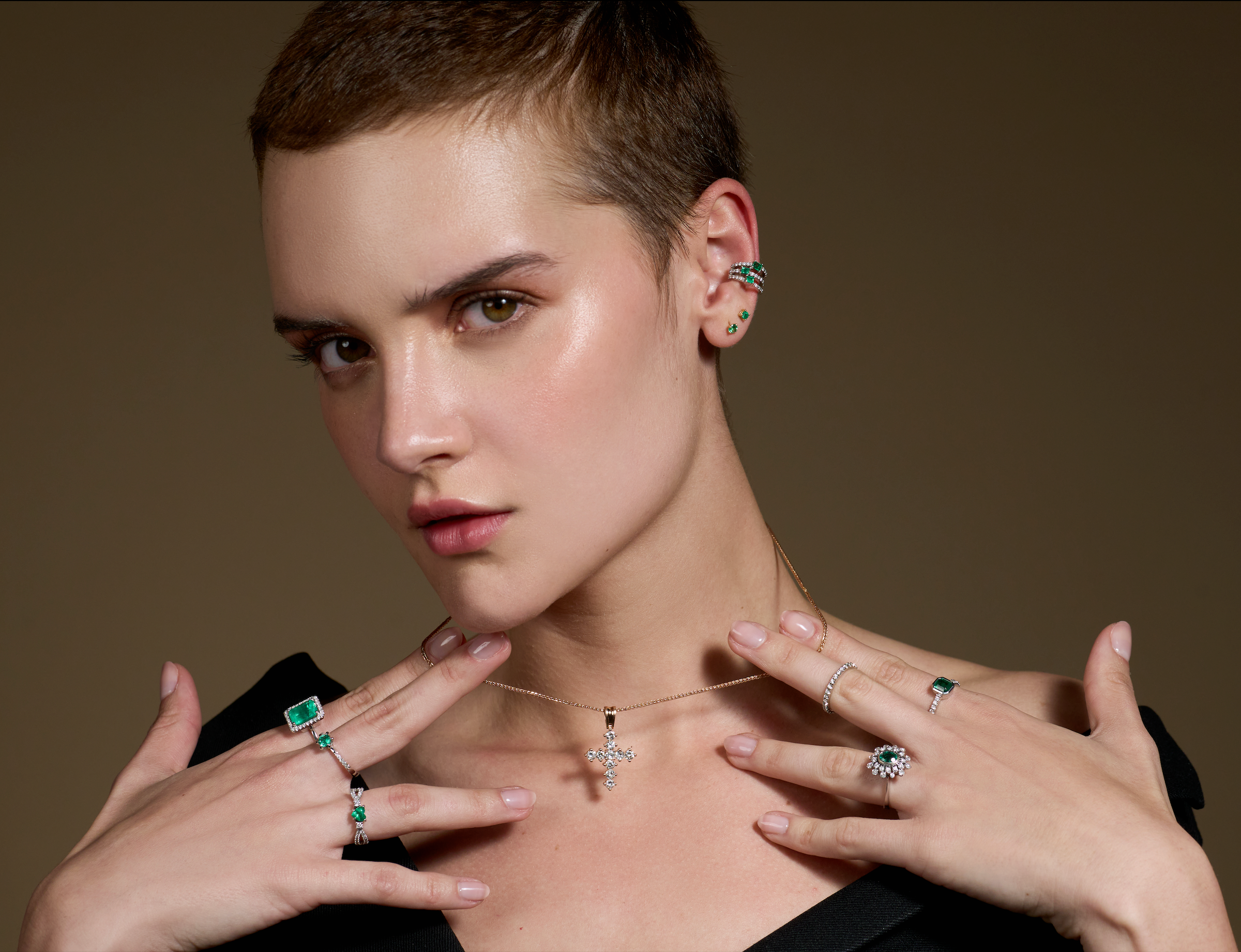 DIAMOND CROSS NECKLACES - Image 2