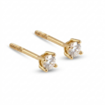 Yellow Diamond Studs
