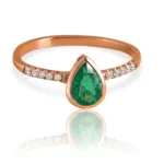 ROSE TEAR RING