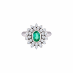 VINTAGE EMERALD RING