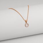 Letter "O" Diamond Necklaces