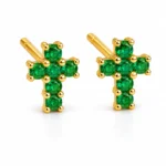 Bellagio Emerald Studs