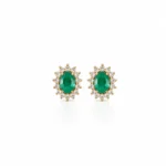 MARQUISE EMERALD EARRINGS