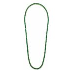 Tennis Emerald necklaces